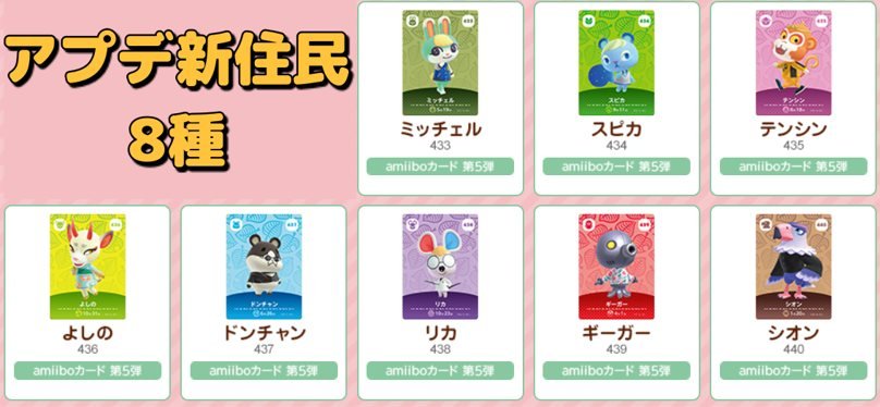 人気の雑貨がズラリ！ あつ森 どうぶつの森 アミーボ amiiboカード 5弾